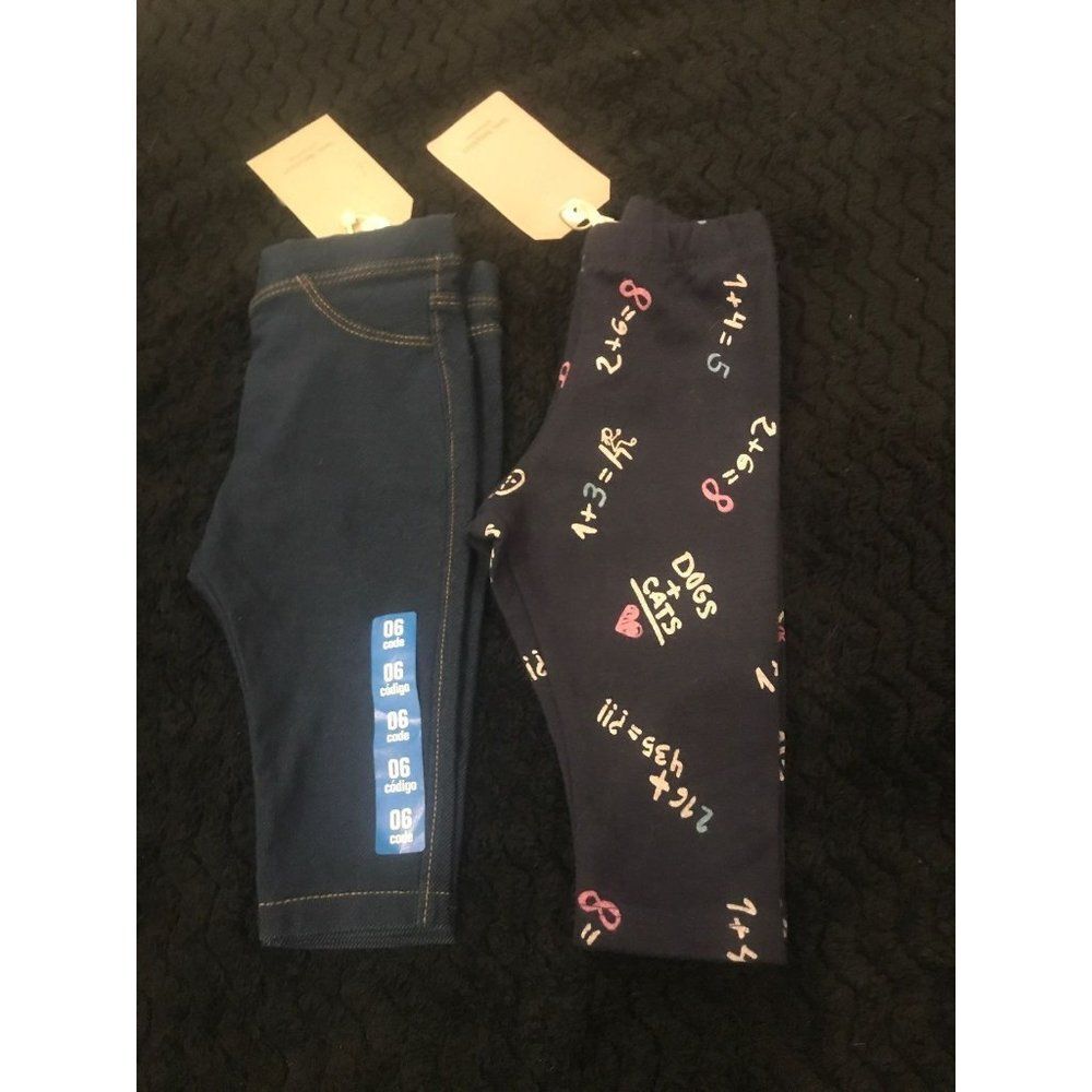 Zara Baby Girl size 3/6 month Leggings Lot